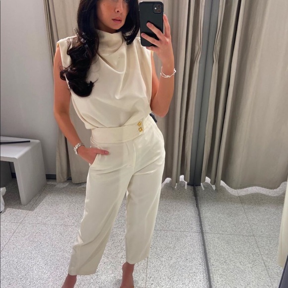 Zara pants with waist details bloggers fav… - Picture 10 of 16